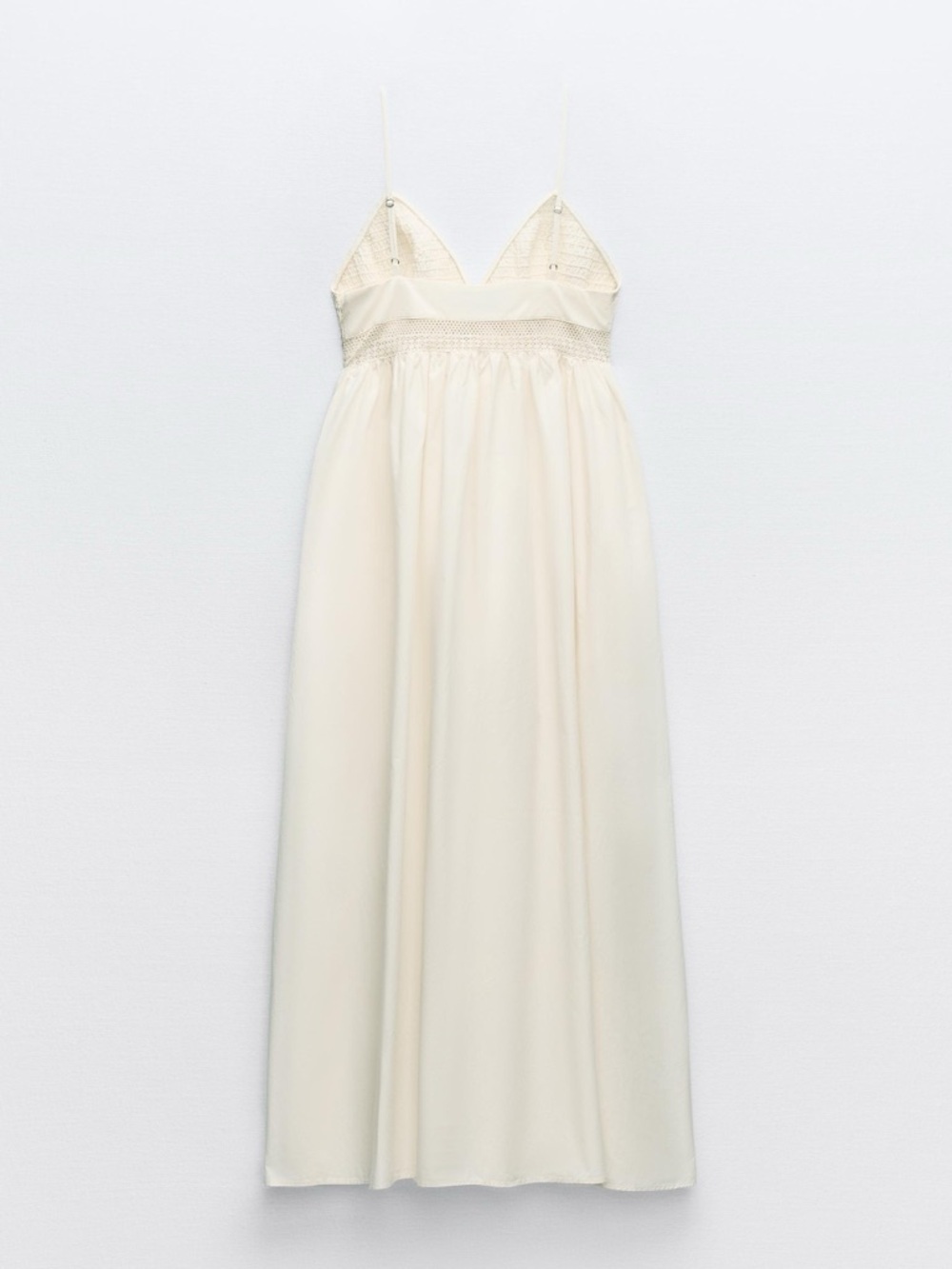 ZARA POPLIN MIDI DRESS SIZE S NWT - Picture 5 of 5